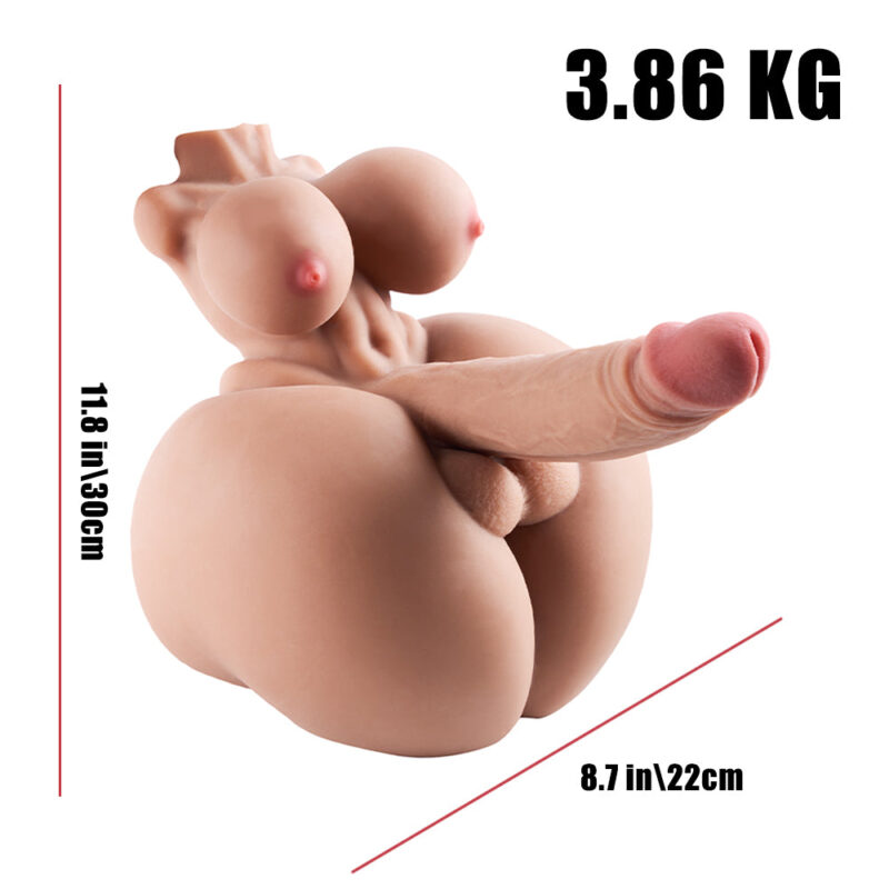 Tracy: Futa Hentai Sex Puppe Torso Groß Dildo Onaholes – Bild 2
